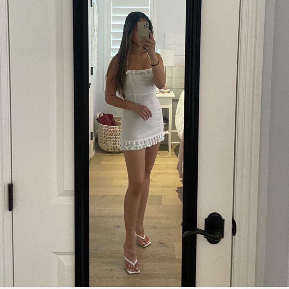 Princess Polly Mini Dress - white